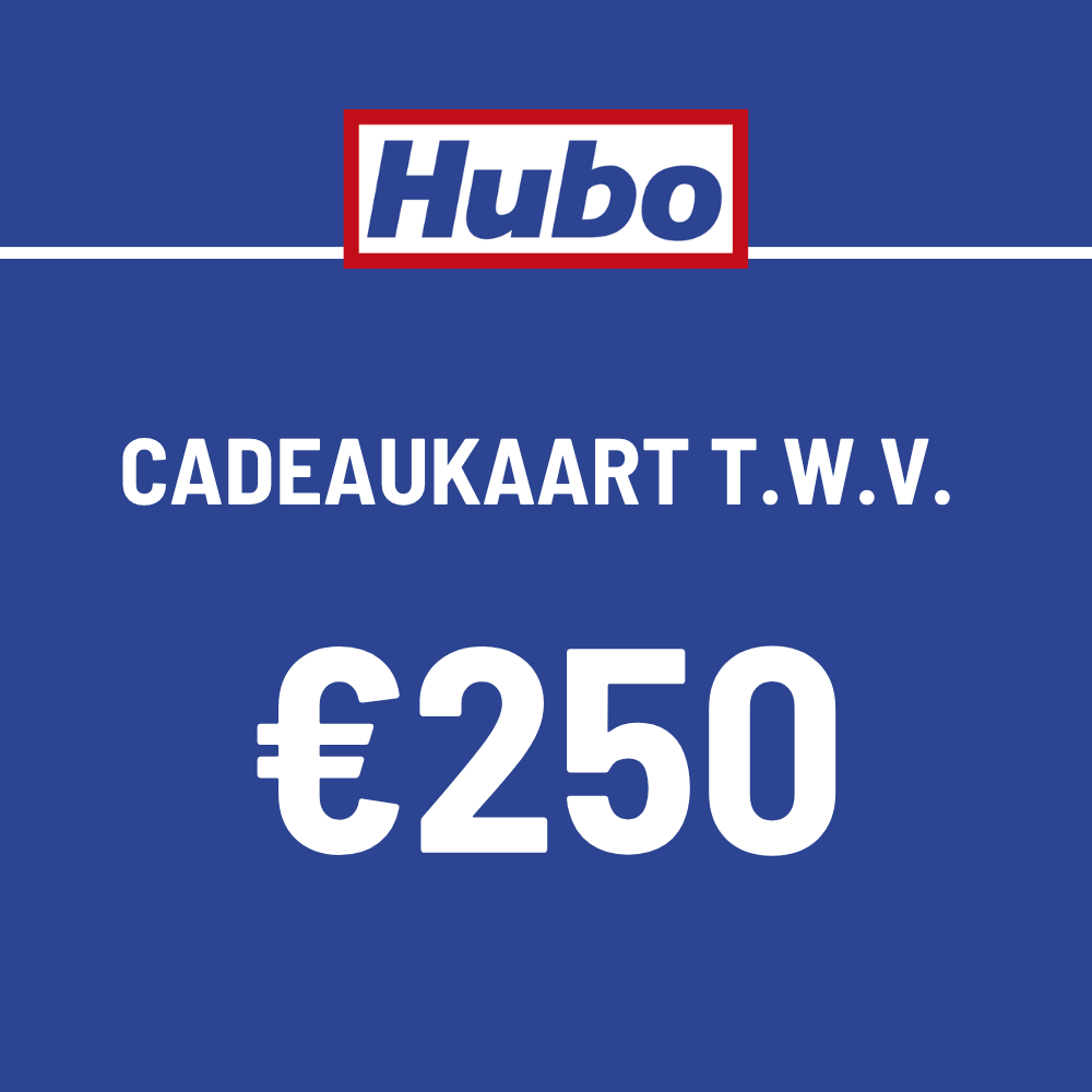 Hubo Cadeaukaart t.w.v. €250